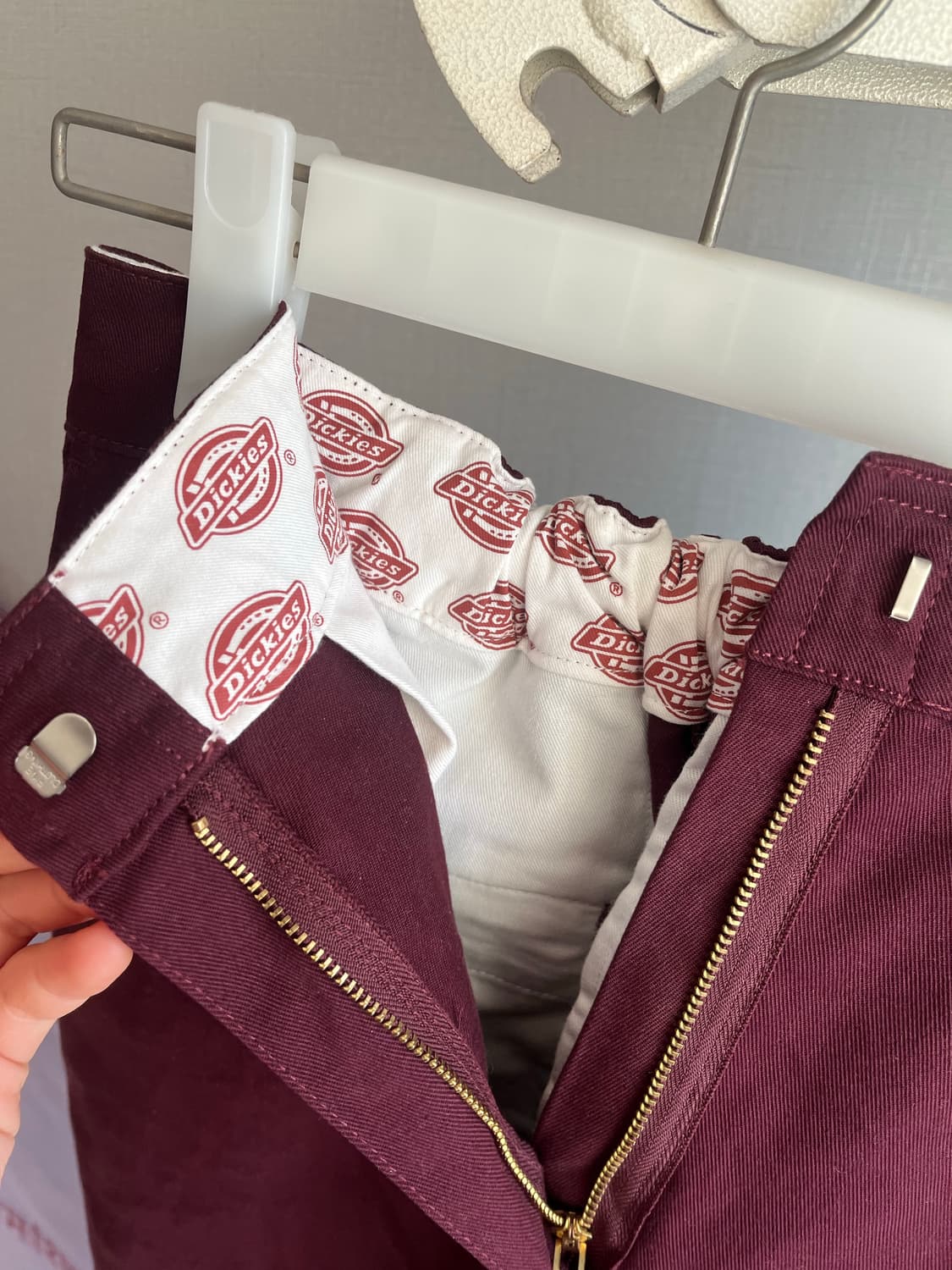 디키즈 롱스커트 _와인 M 상품이미지2