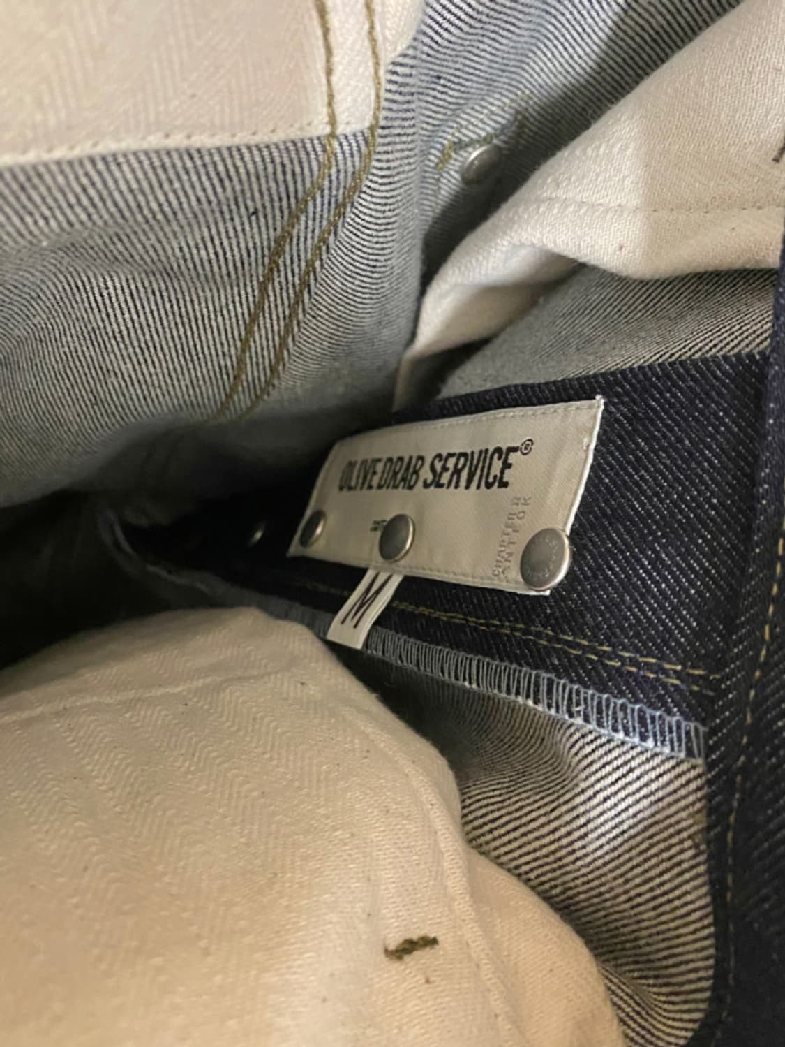 새상품) OLIVE DRAB SERVICE denim pants  상품이미지9