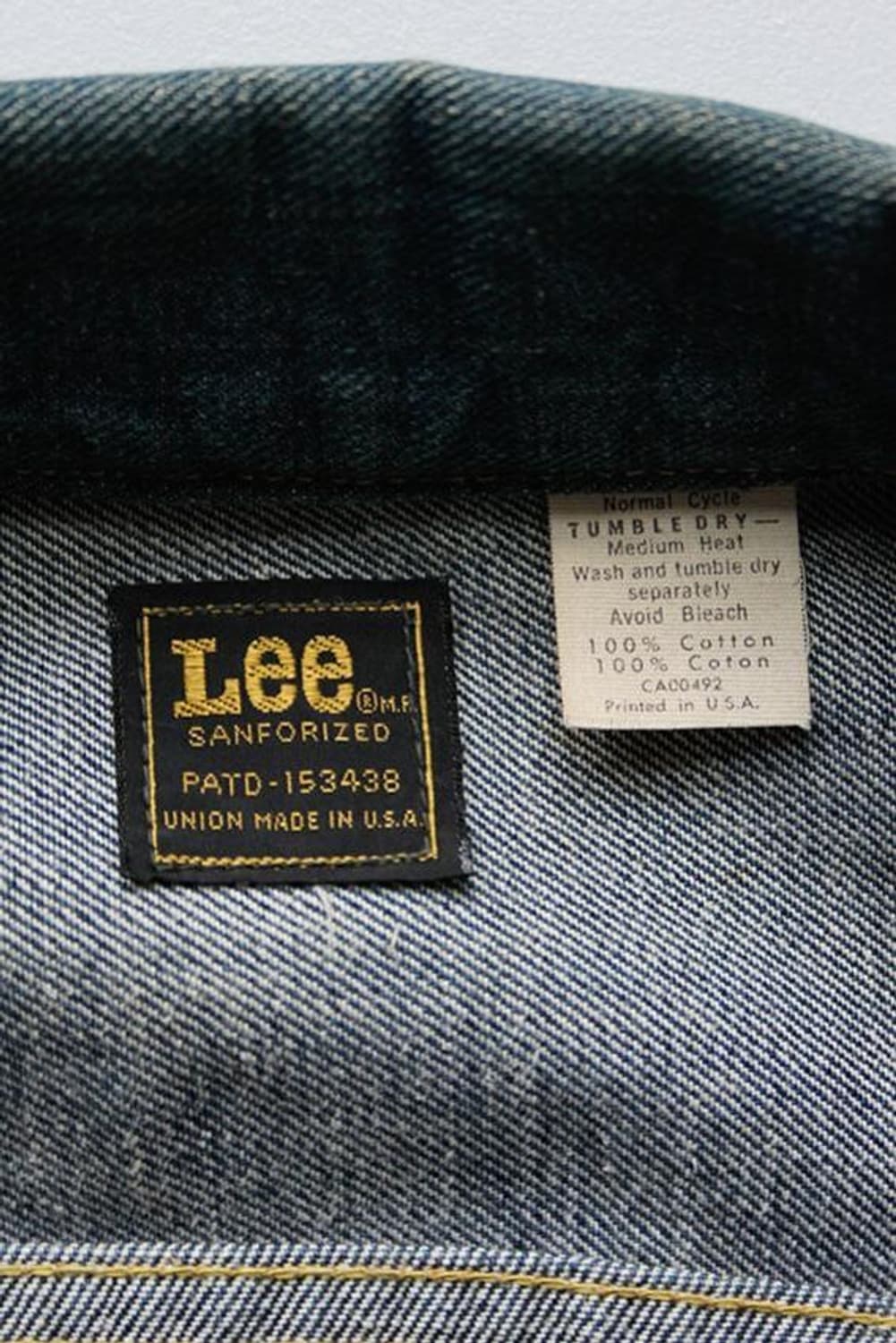 Lee 101-j 청자켓(US 44R) 상품이미지2