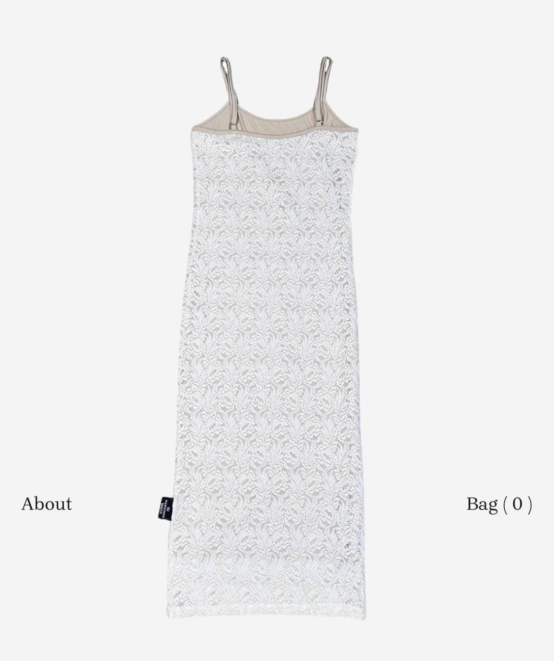 더미스테리어스호텔 레이스 슬립 롱 원피스 상품이미지7