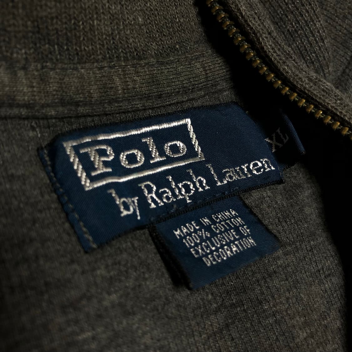 폴로 랄프로렌 반집업 남성용 차콜그레이 상품이미지4