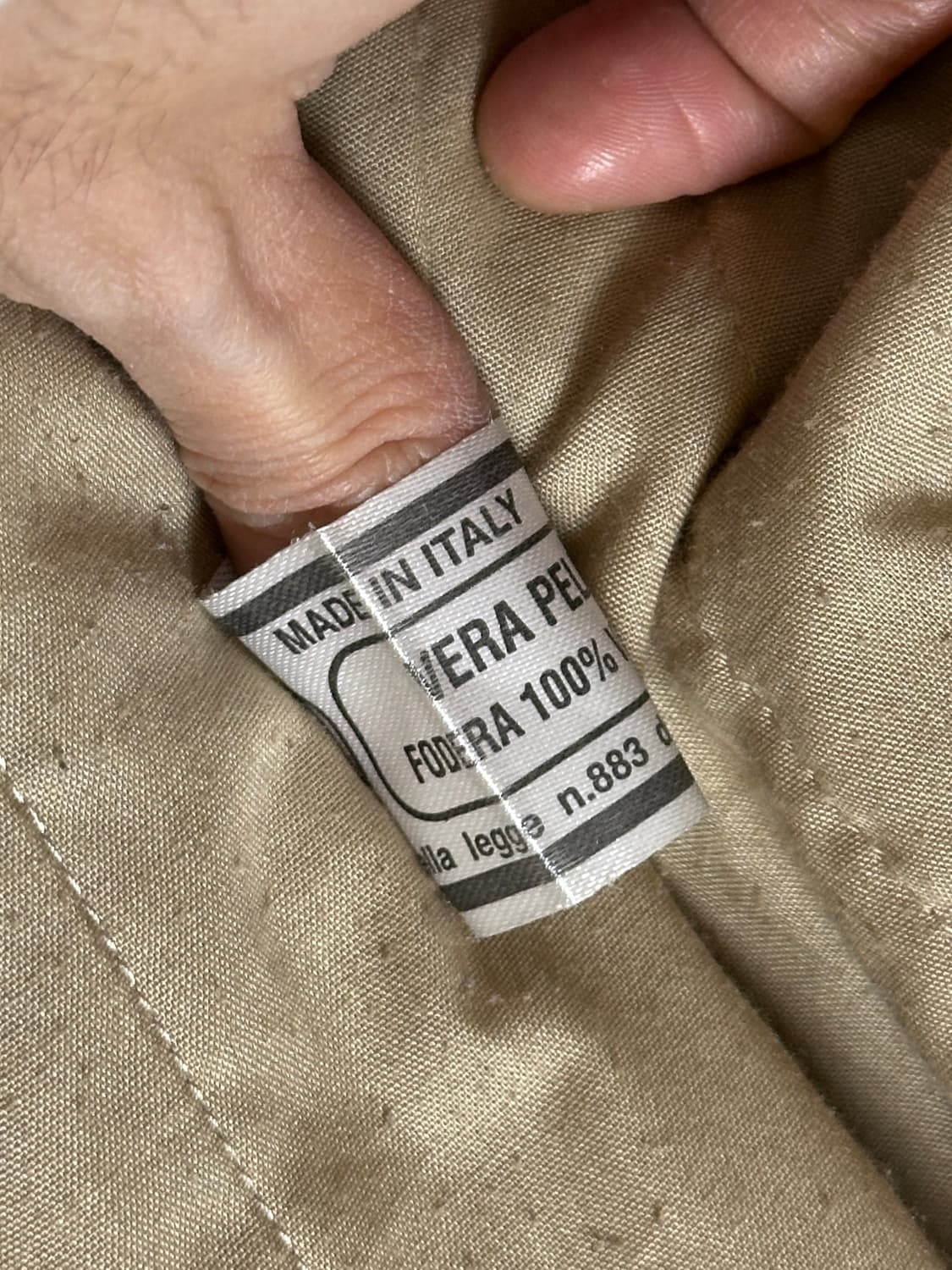 90's Italy Made 오버다잉 차심 레더 코트 카코트 상품이미지7