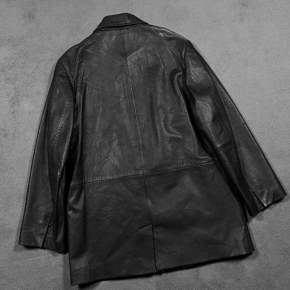 GIVENCHY 지방시 램스킨 울 하프코트 레더자켓 상품이미지5