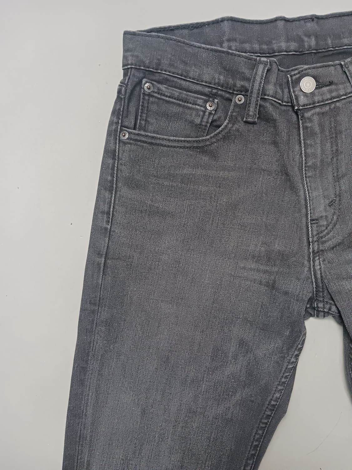 [32] 리바이스 511 워싱 블랙 슬림진 청바지 상품이미지2