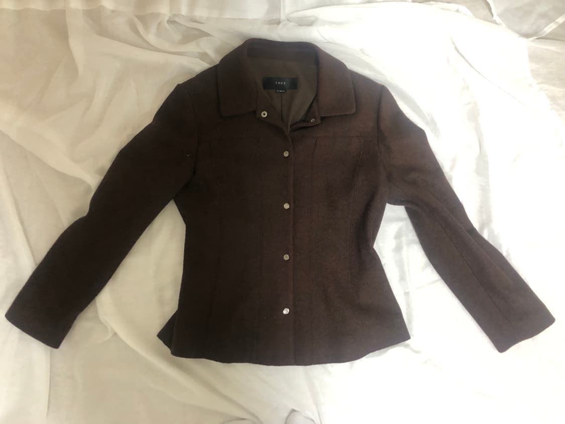 브라운 셔츠 자켓  상품이미지1