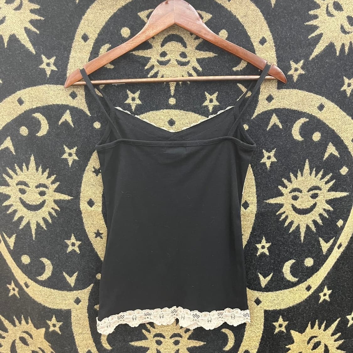 빈티지 고딕 페미닌 레이스 란제리코어 슬리브리스 나시 K0057 상품이미지5