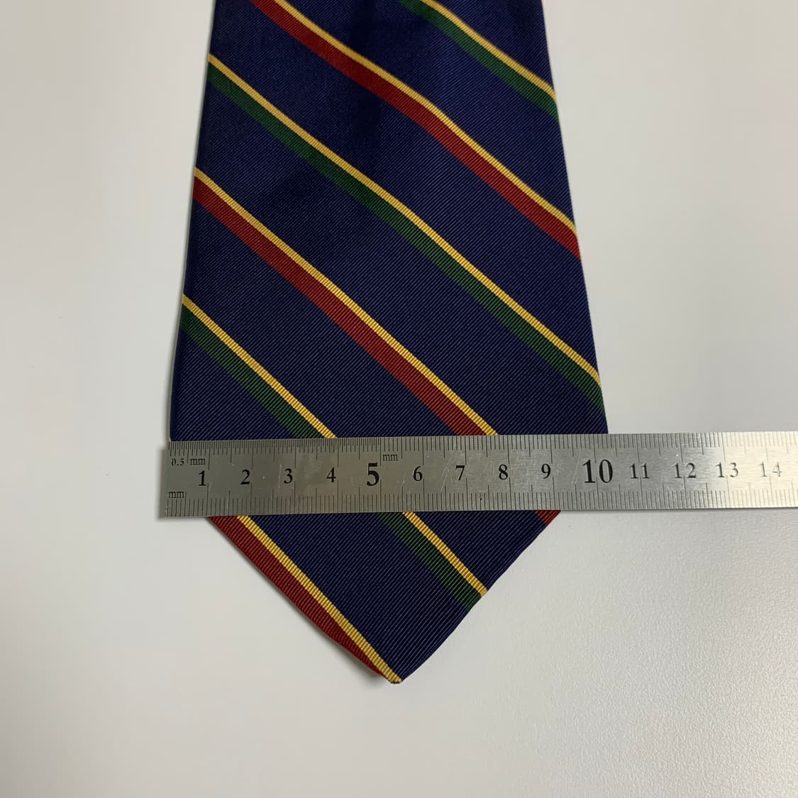 브룩스브라더스 스트라이프 100실크 클래식 정장넥타이 A-A+등급 상품이미지10