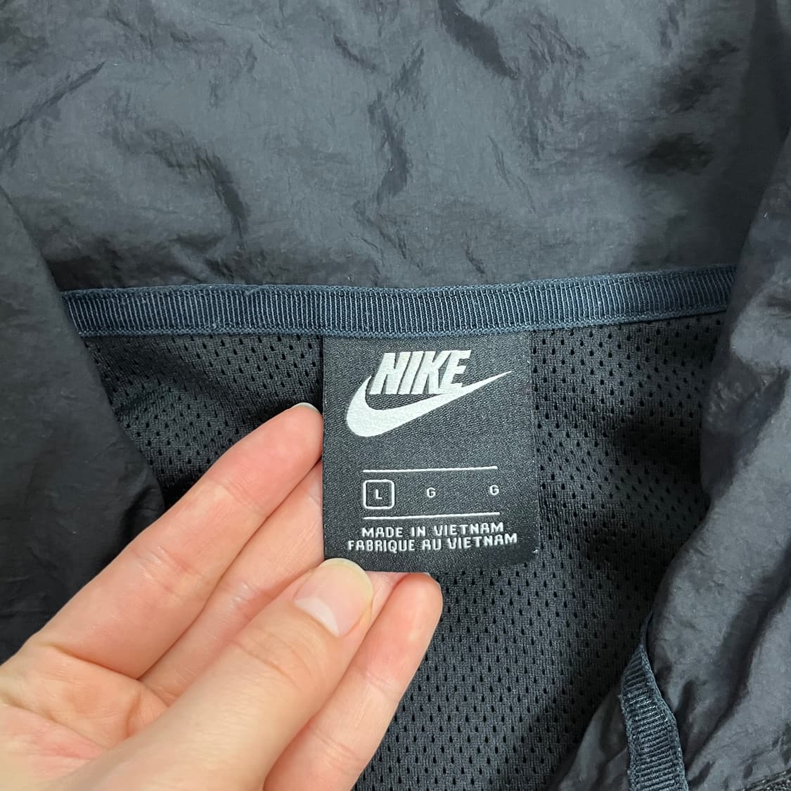 나이키 빅스우시 우븐자켓 바람막이 L-XL  상품이미지4