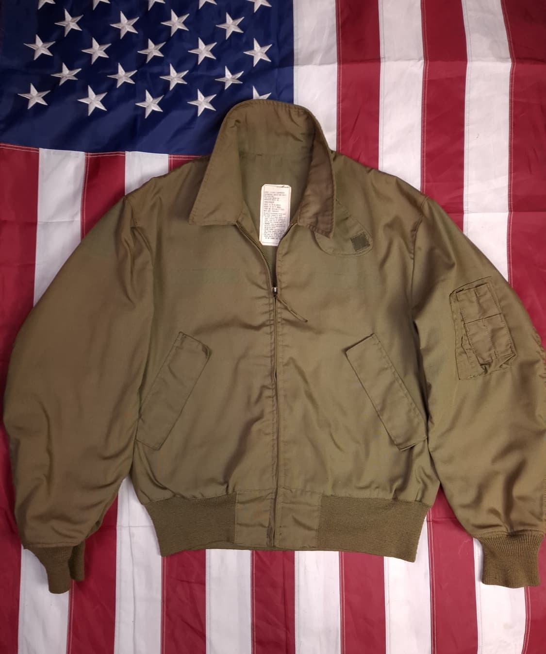 오리지날 80's 미군 전차병,아팟치  CVC 노맥스 탱커자켓 상품이미지1