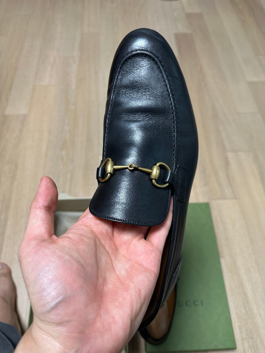 구찌 조던 홀스빗 로퍼 10사이즈(290) 상품이미지5