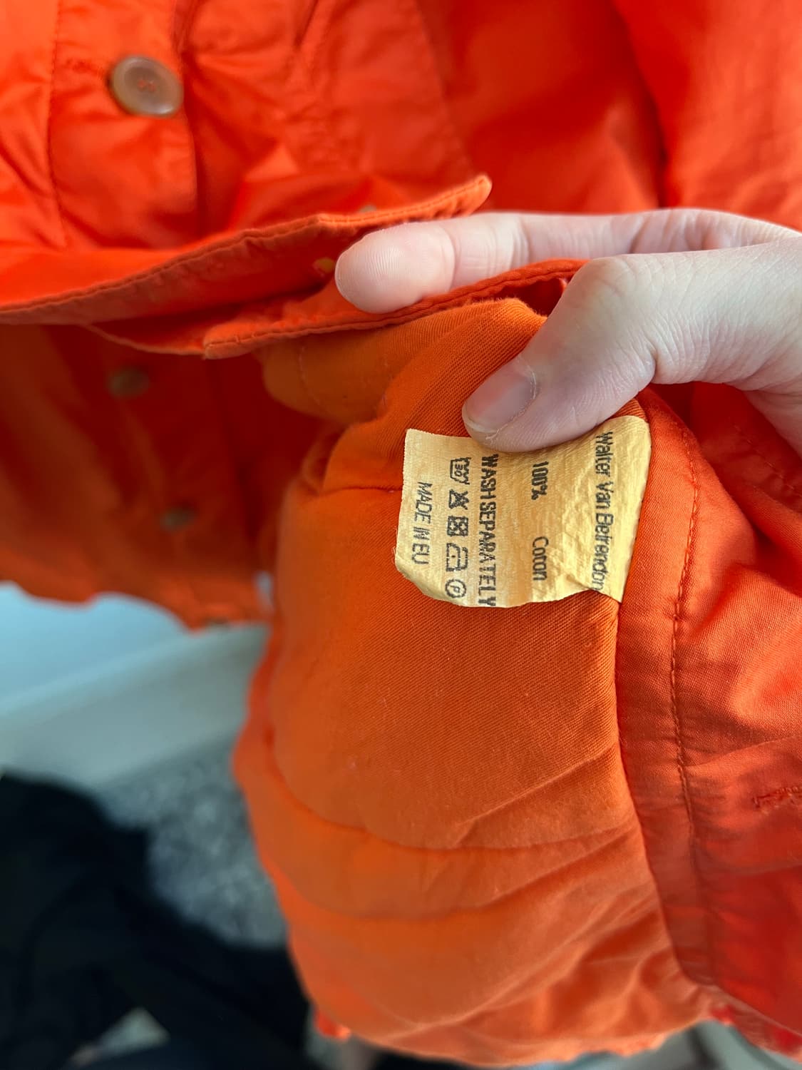 월터 반 베이렌동크 봄버 자켓 상품이미지5