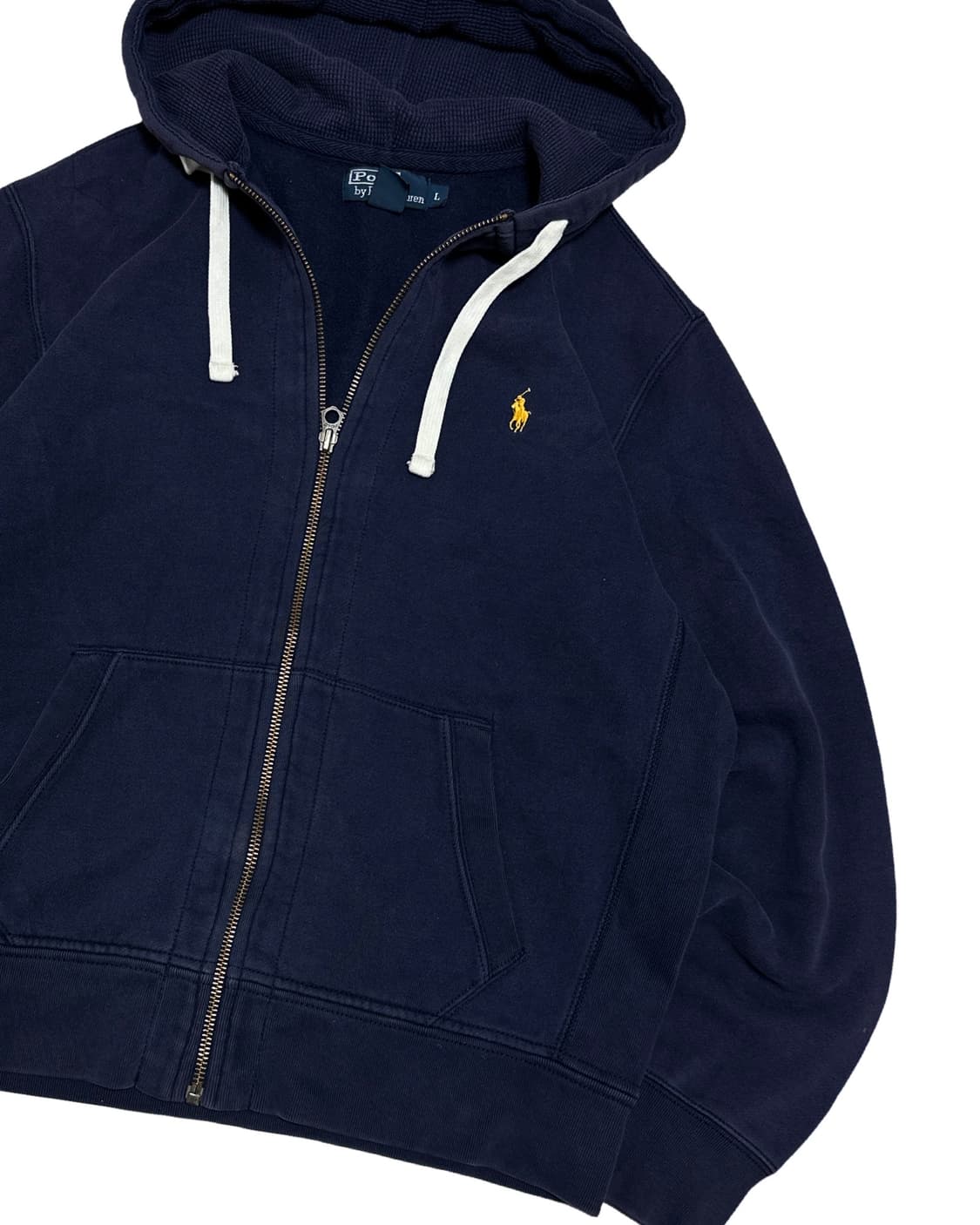 폴로 랄프로렌 써멀 네이비 후드집업 상품이미지3