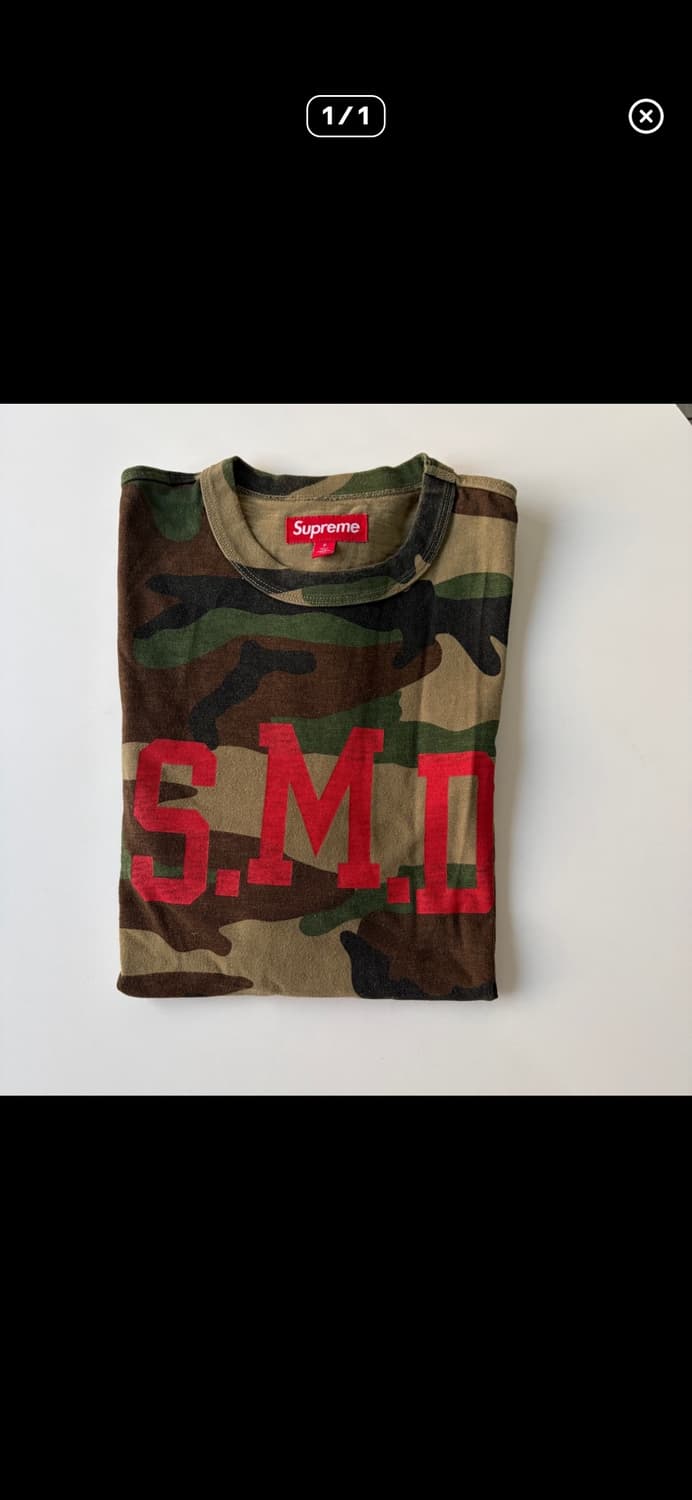 슈프림 S.M.D 티셔츠 상품이미지1