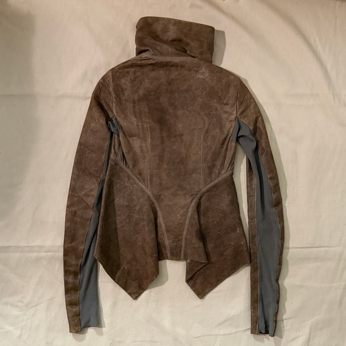 릭오웬스 하이넥 나스카 레더 자켓 상품이미지2