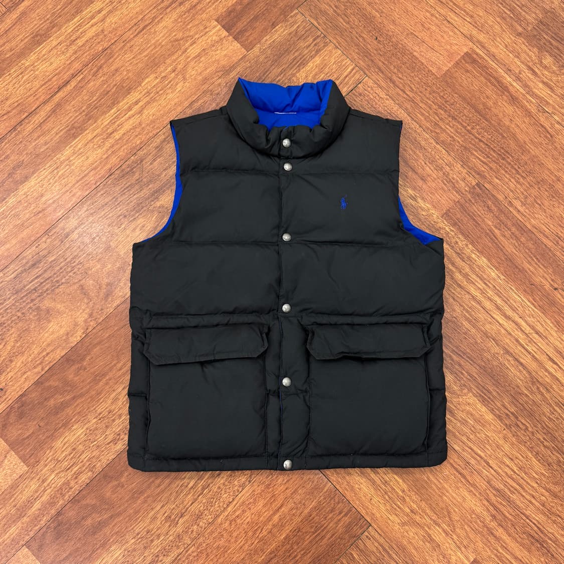 160 폴로 랄프로렌 리버시블 덕다운 패딩 베스트 조끼  상품이미지1