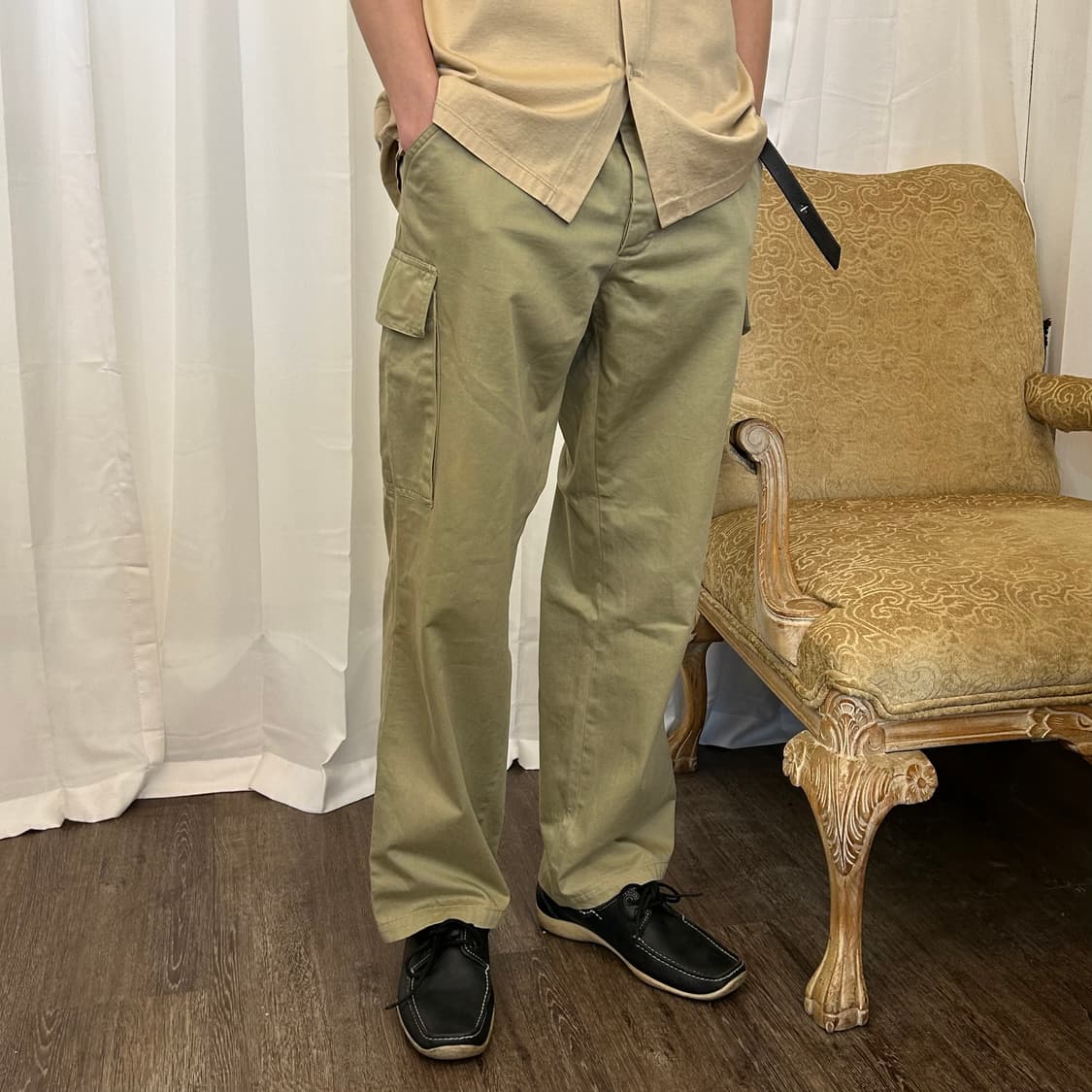 헬무트 랭 1999 코튼 카고 팬츠 상품이미지1