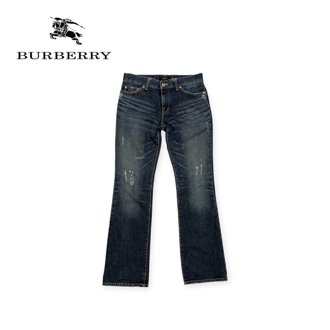 버버리 블랙라벨 디스트레스드 데님 상품이미지1
