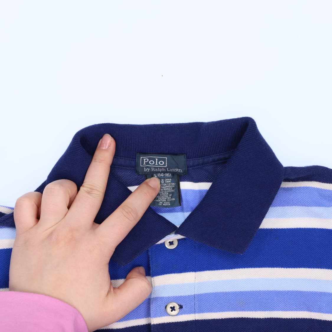 L 폴로랄프로렌 반팔 카라 티셔츠 0223M2 상품이미지3