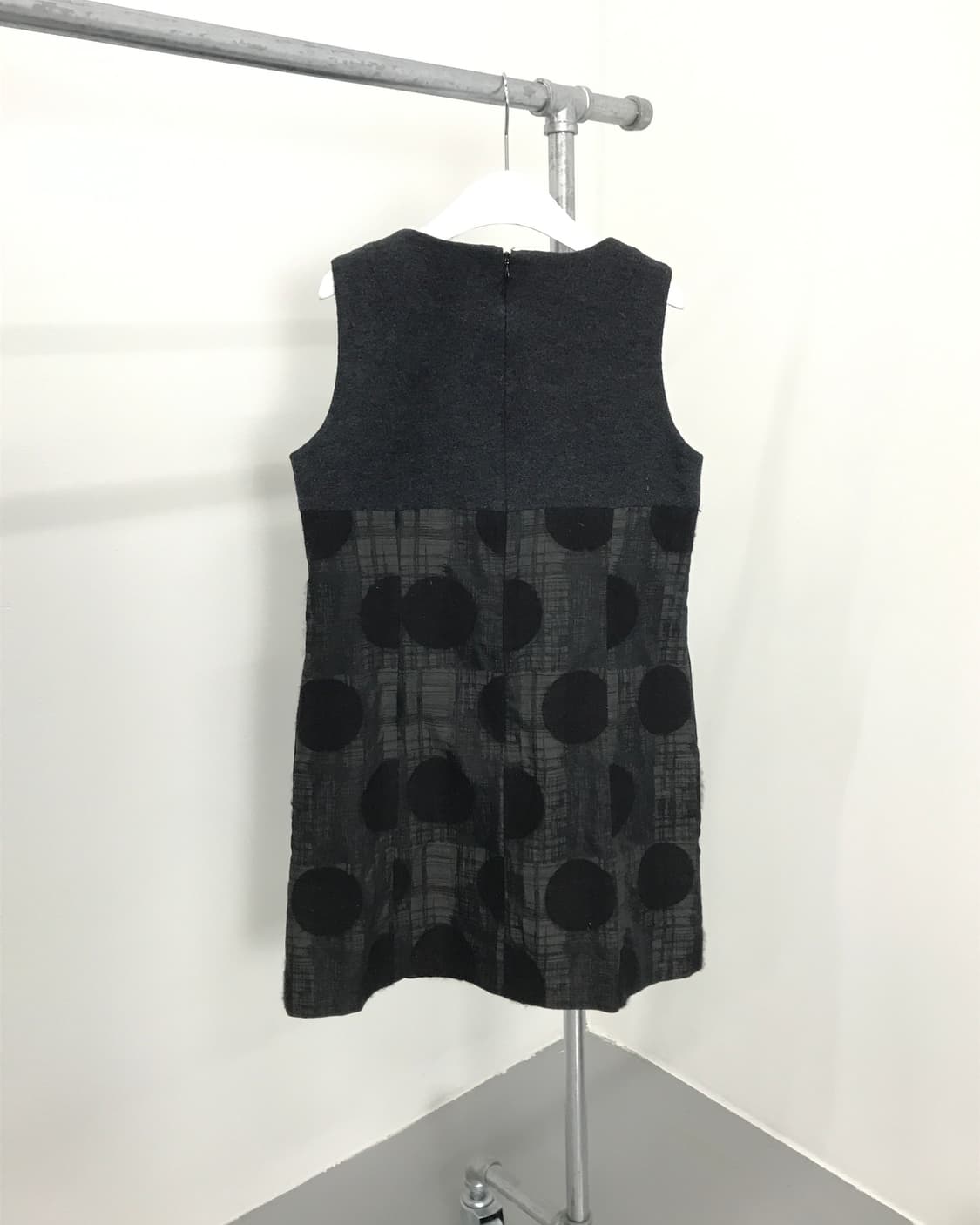 Jpn Sleeveless Big Dotted Midi Onepiece 상품이미지5