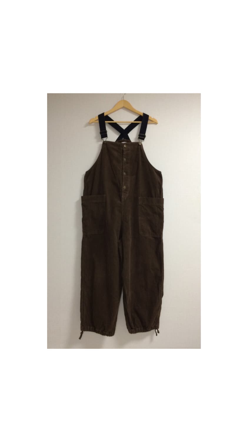 니코앤드 브라운 코듀로이 벌룬 멜빵바지 점프수트 상품이미지1