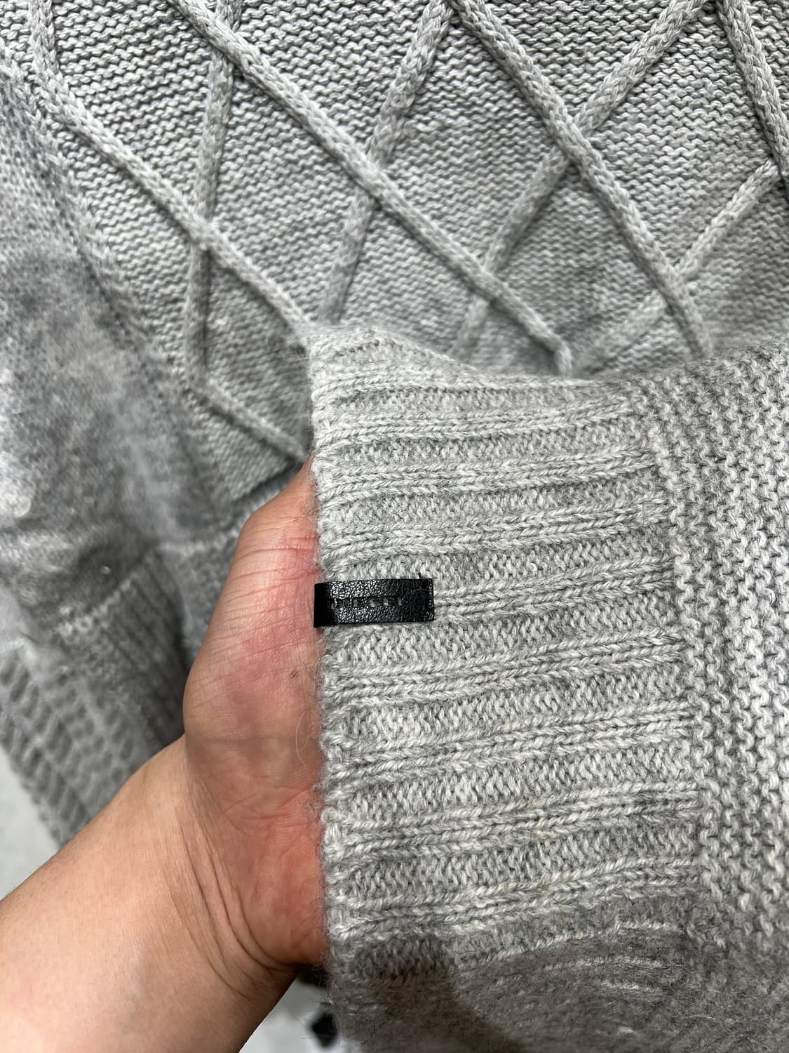 디젤 패턴 니트 상품이미지4