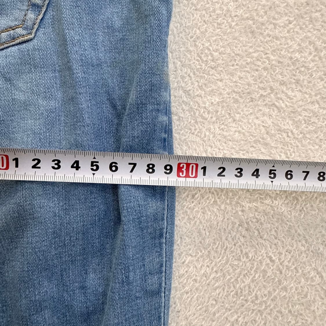 W30L32 캘빈클라인 워싱 데님팬츠 0608T2 상품이미지7