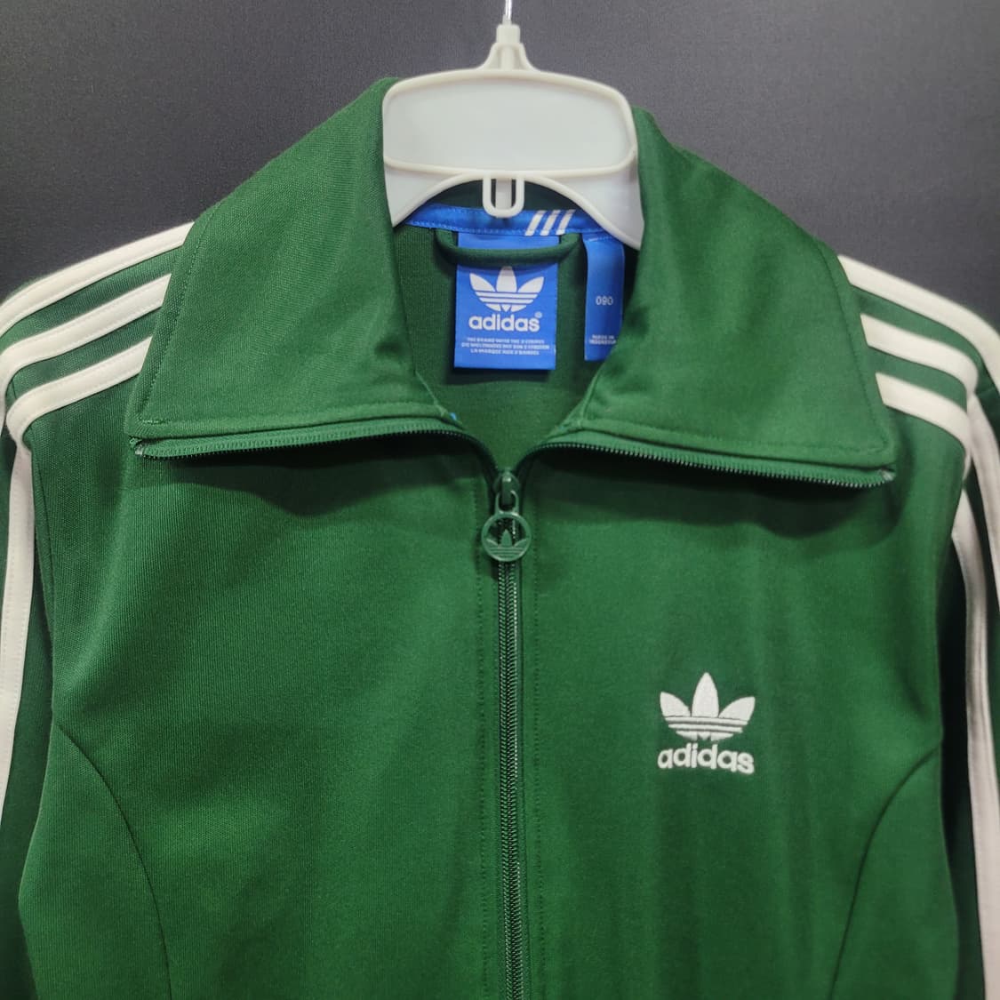 아디다스 불꽃 파이어버드 초흰 딥그린 유로파 트랙탑 져지 상품이미지2