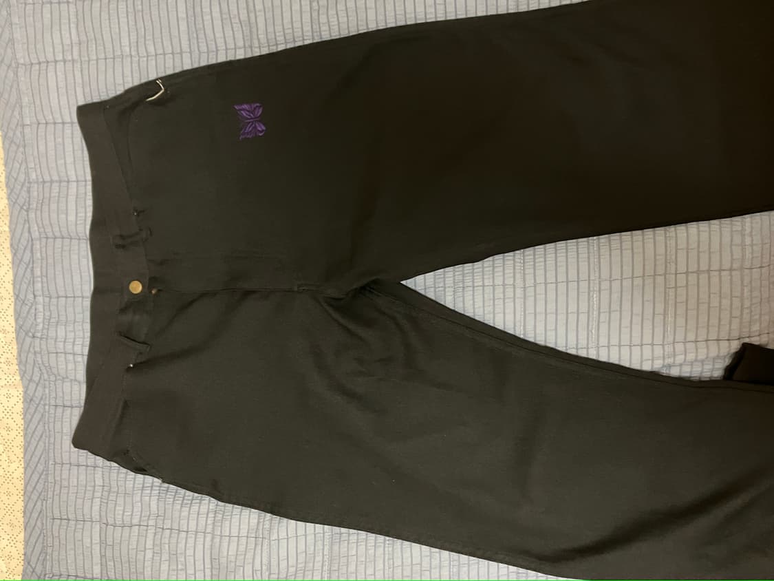(L) 니들스 폴리 부츠컷 팬츠 블랙 상품이미지4