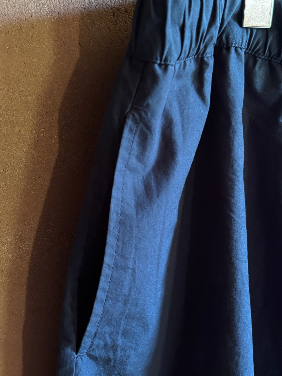 부디무드라 kitty wide pants_navy (m) 상품이미지6