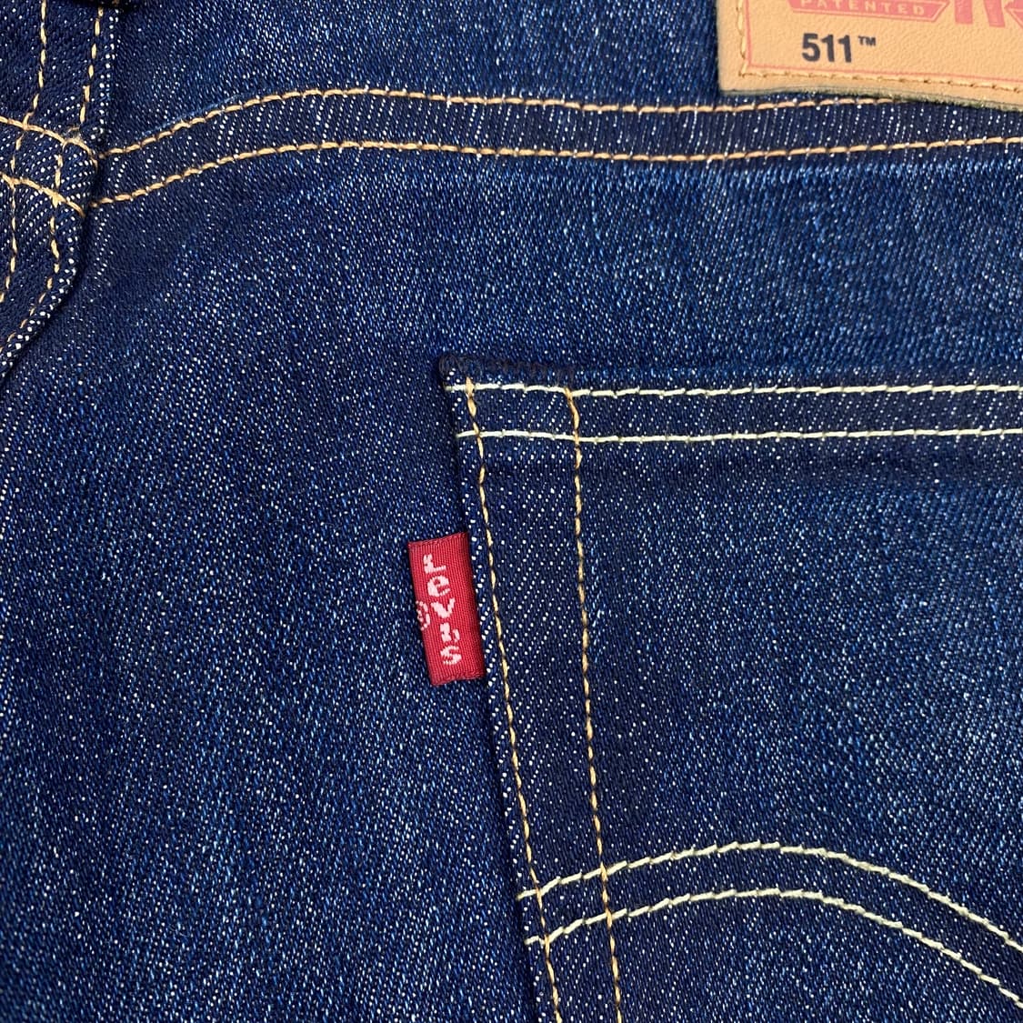 리바이스 511 화이트 오크 콘 데님 진 (34) 상품이미지5