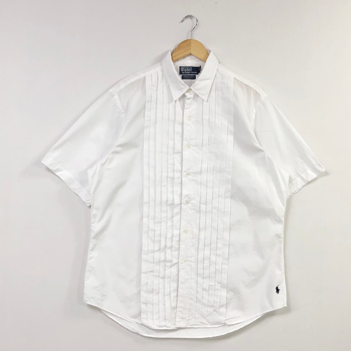 XL 폴로 화이트 셔츠 상품이미지1