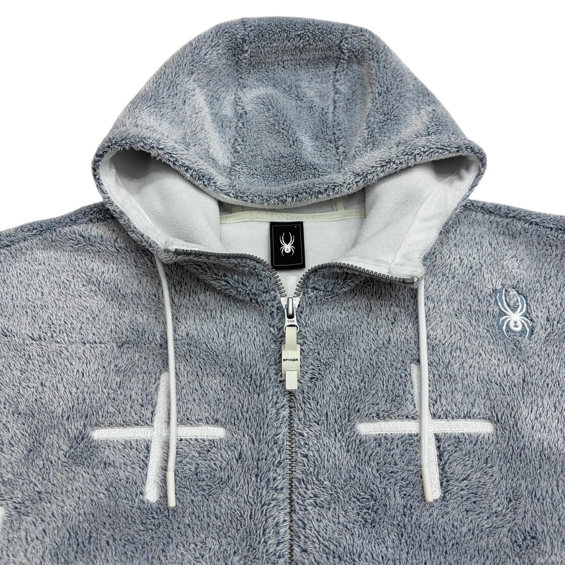 스파이더 소프트 후리스 플리스 후드집업 자켓 L (100) 상품이미지3