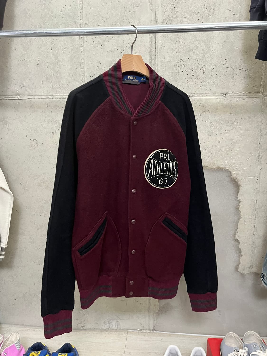 POLO RALPH LUAREN VARSITY JACKET (M) 상품이미지1