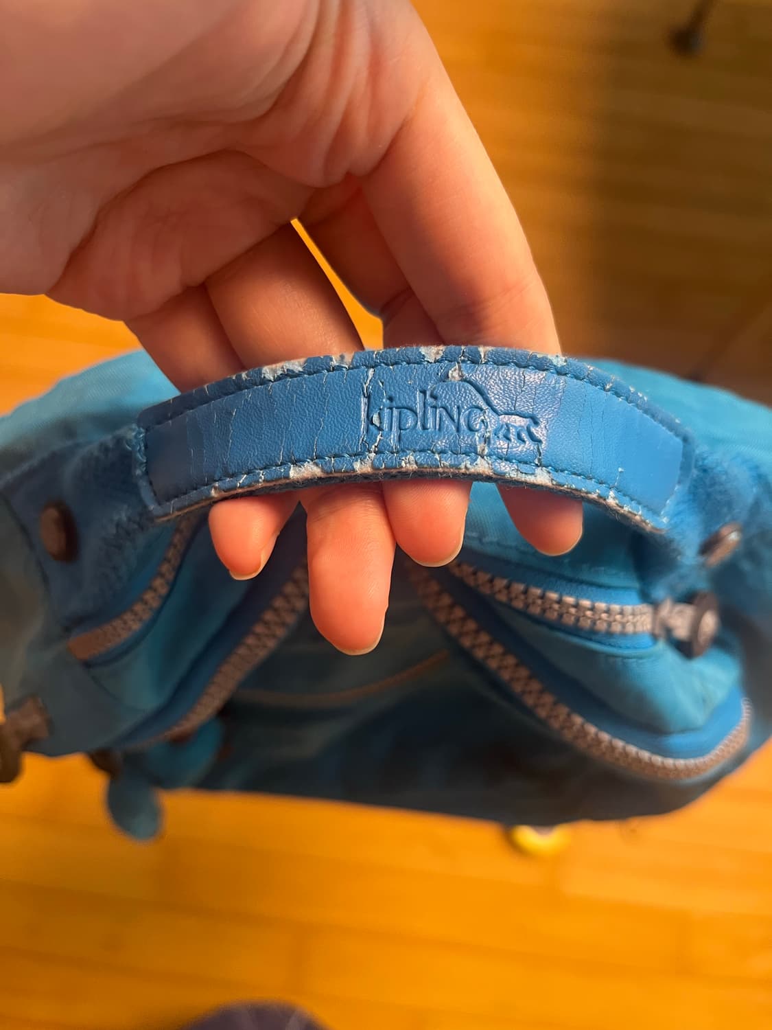 키플링 라지 사이즈 백팩 블루 상품이미지3