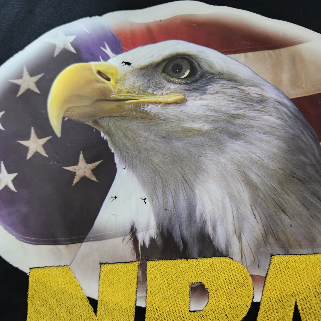 [XL] 빈티지 NRA 블랙 코치 자켓 상품이미지2