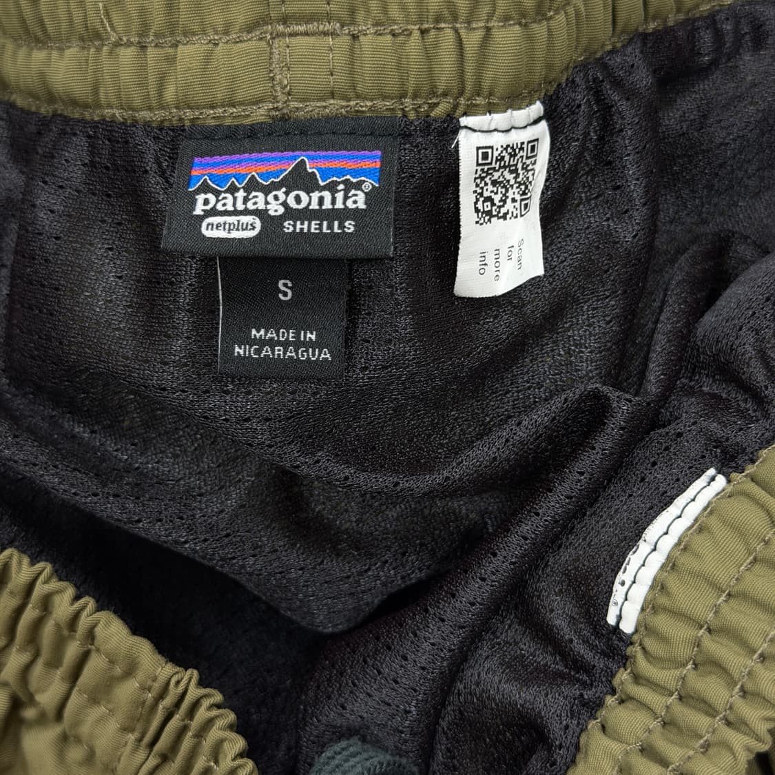 파타고니아 배기스 쇼츠 반바지 카키 S 상품이미지6