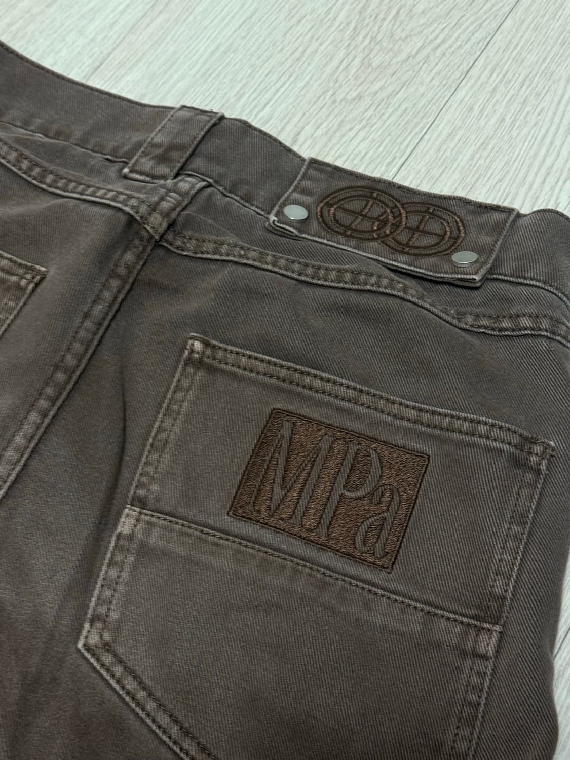 [M] MPa CALF POCKET PANTS (BROWN) 상품이미지5