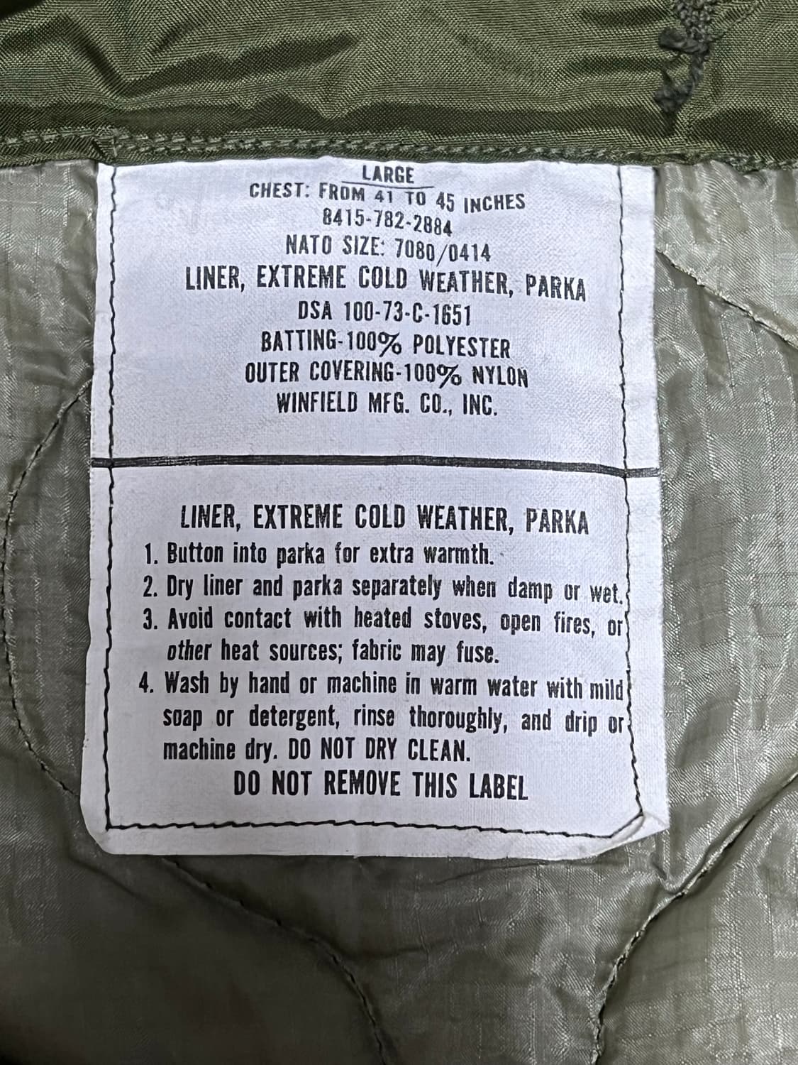 M65 피쉬테일 개파카 상품이미지5