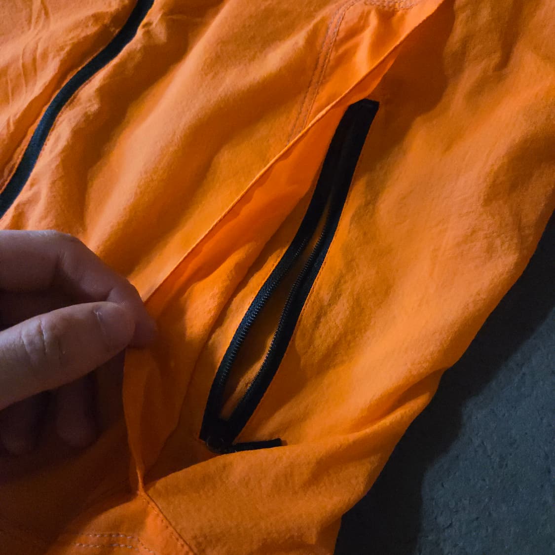 몬츄라 여성 제피로스 초경량 자켓 바람막이 S 오렌지 상품이미지9