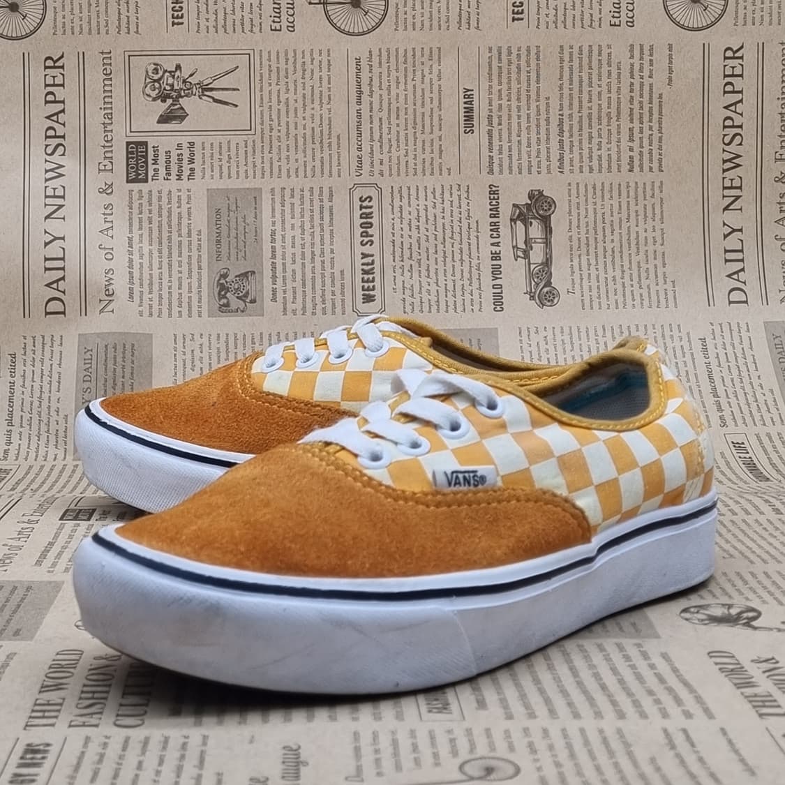 반스 컴피쿠시 체커보드 여성스니커즈225 상품이미지1