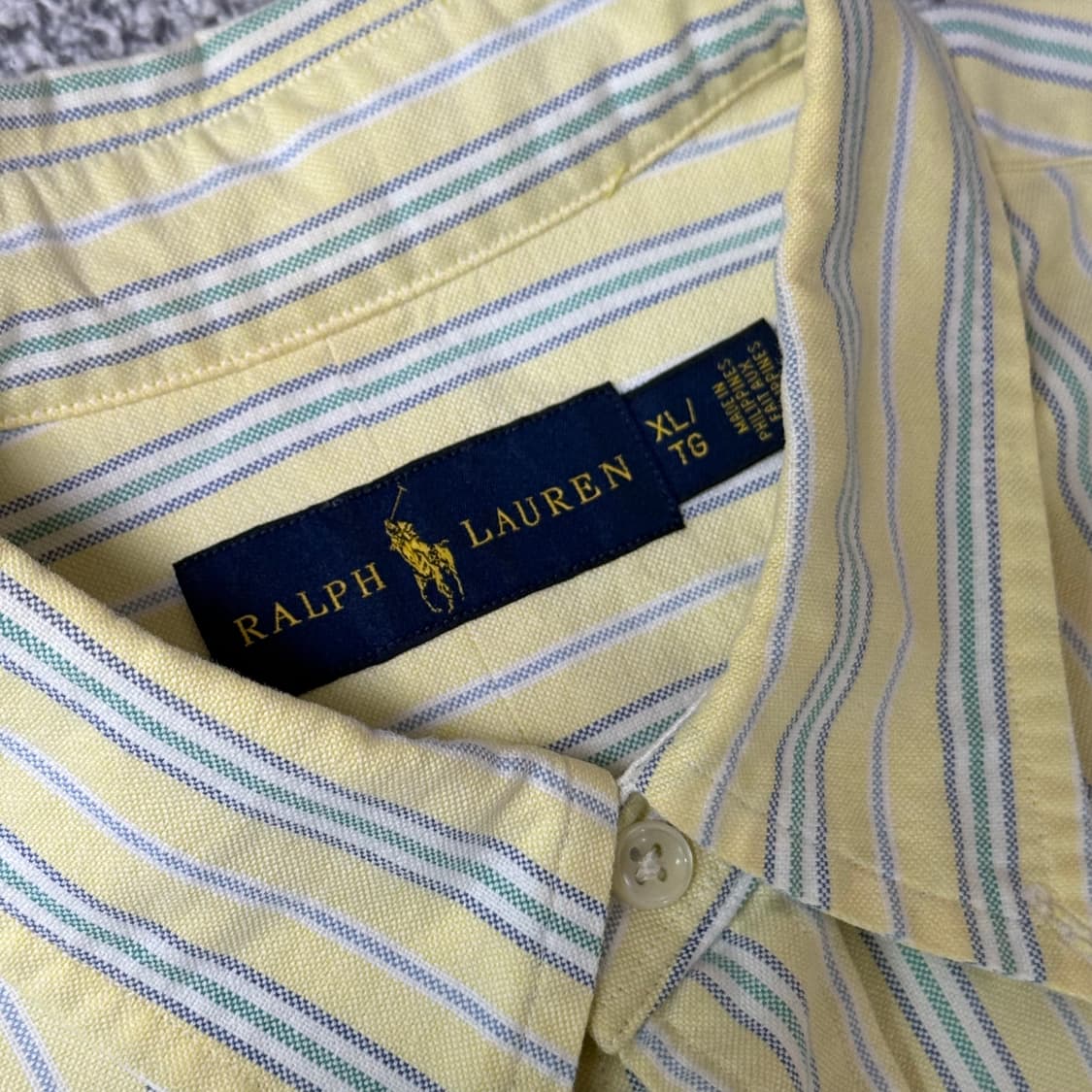 폴로 랄프로렌 스트라이프 셔츠 XL 상품이미지6
