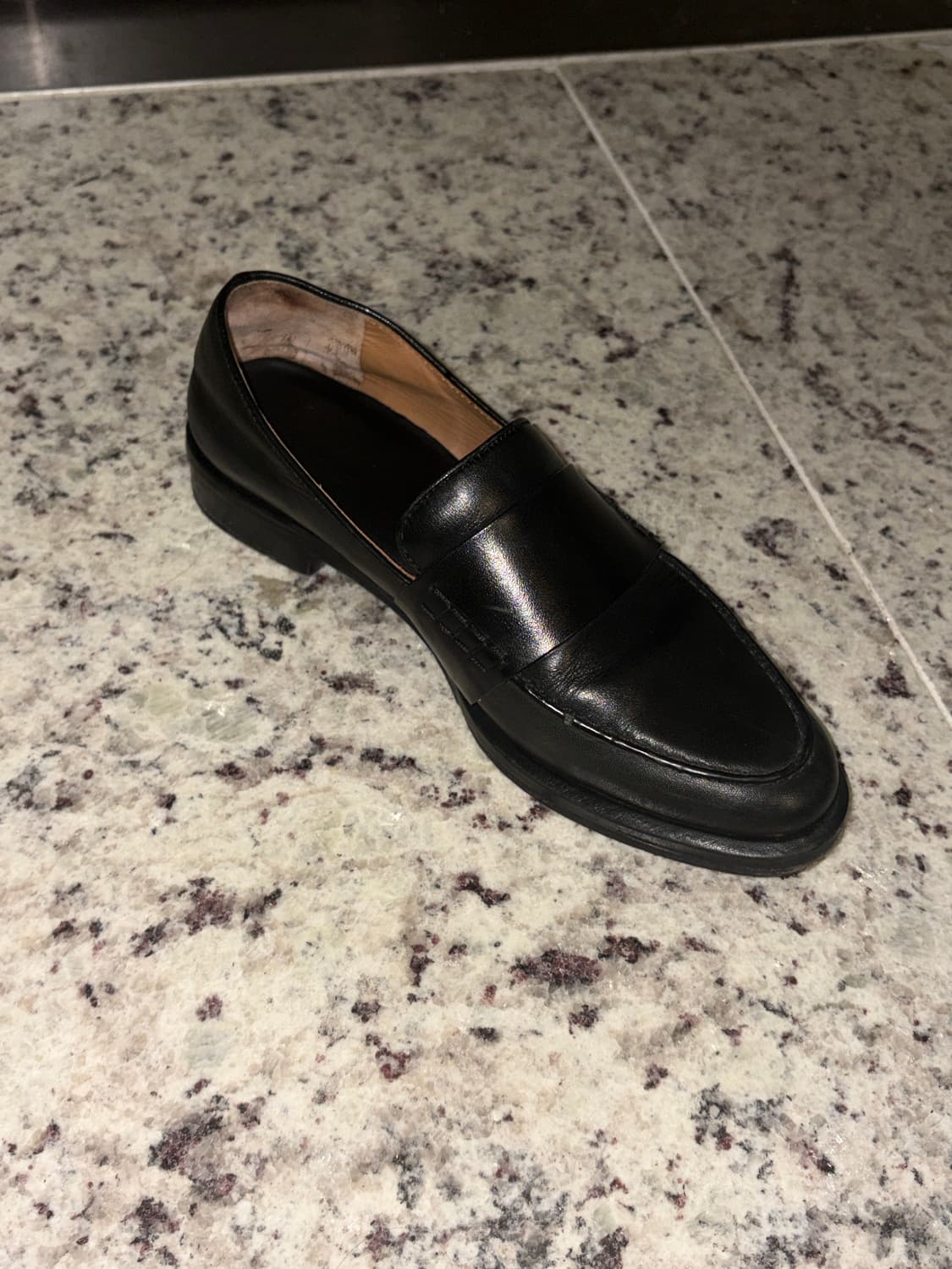 COS 블랙 레더 로퍼 37 상품이미지5