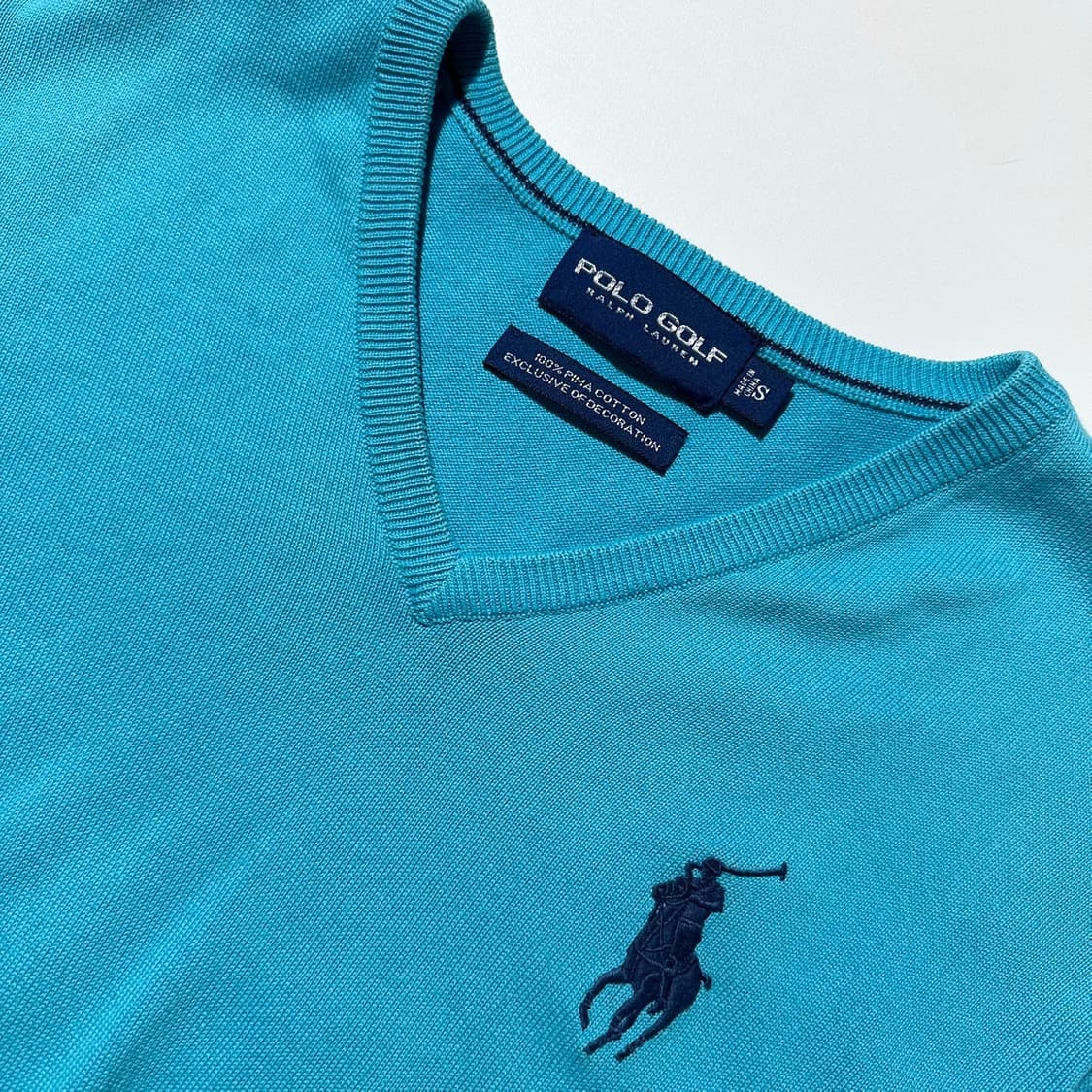 폴로 랄프로렌 빅포니 V넥 니트 상품이미지4