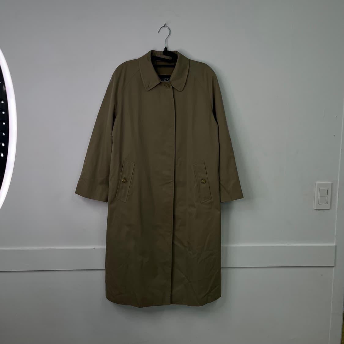 100 버버리 싱글 트렌치 코트  상품이미지1