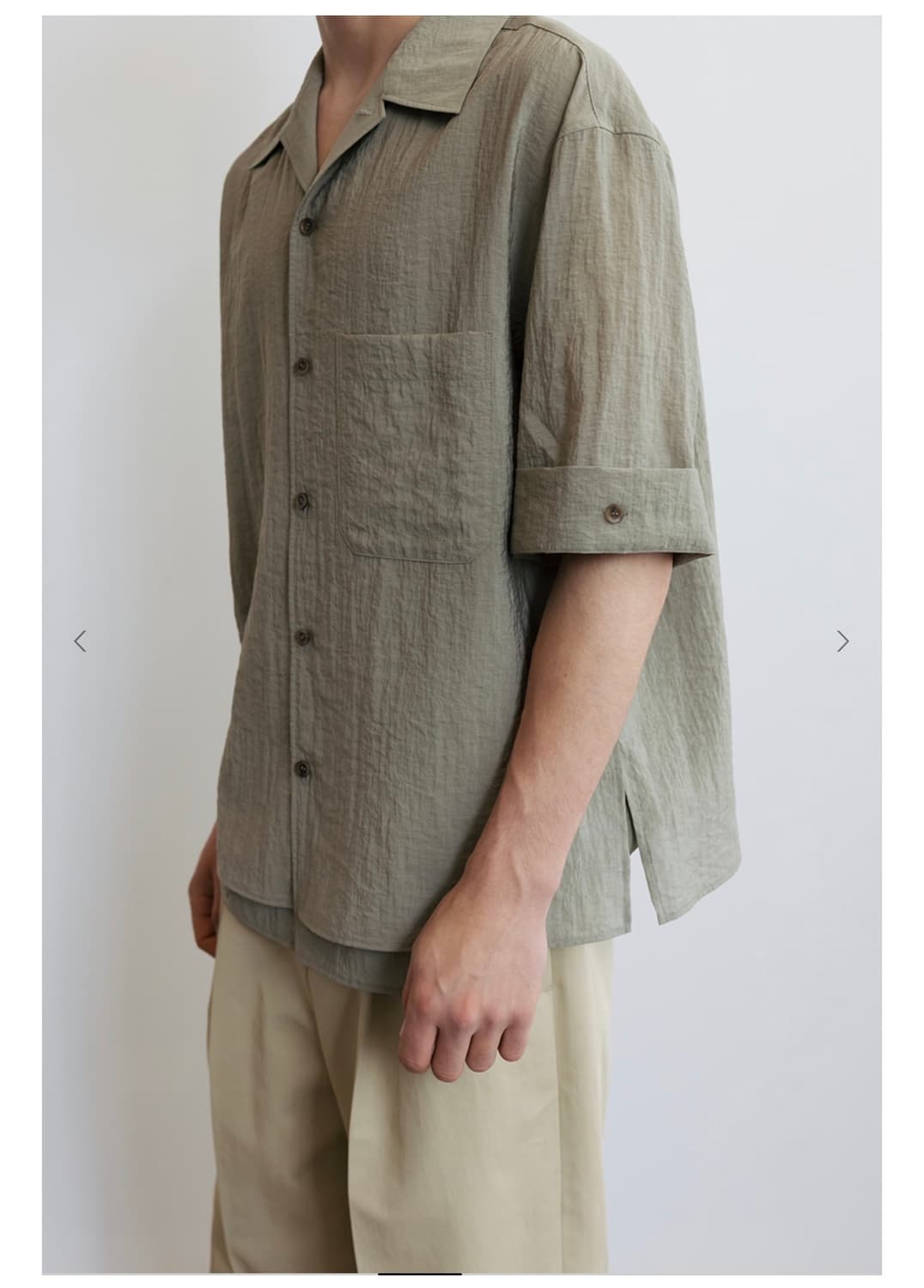 르17 셉템버(LE17) 남자 반팔셔츠 상품이미지3