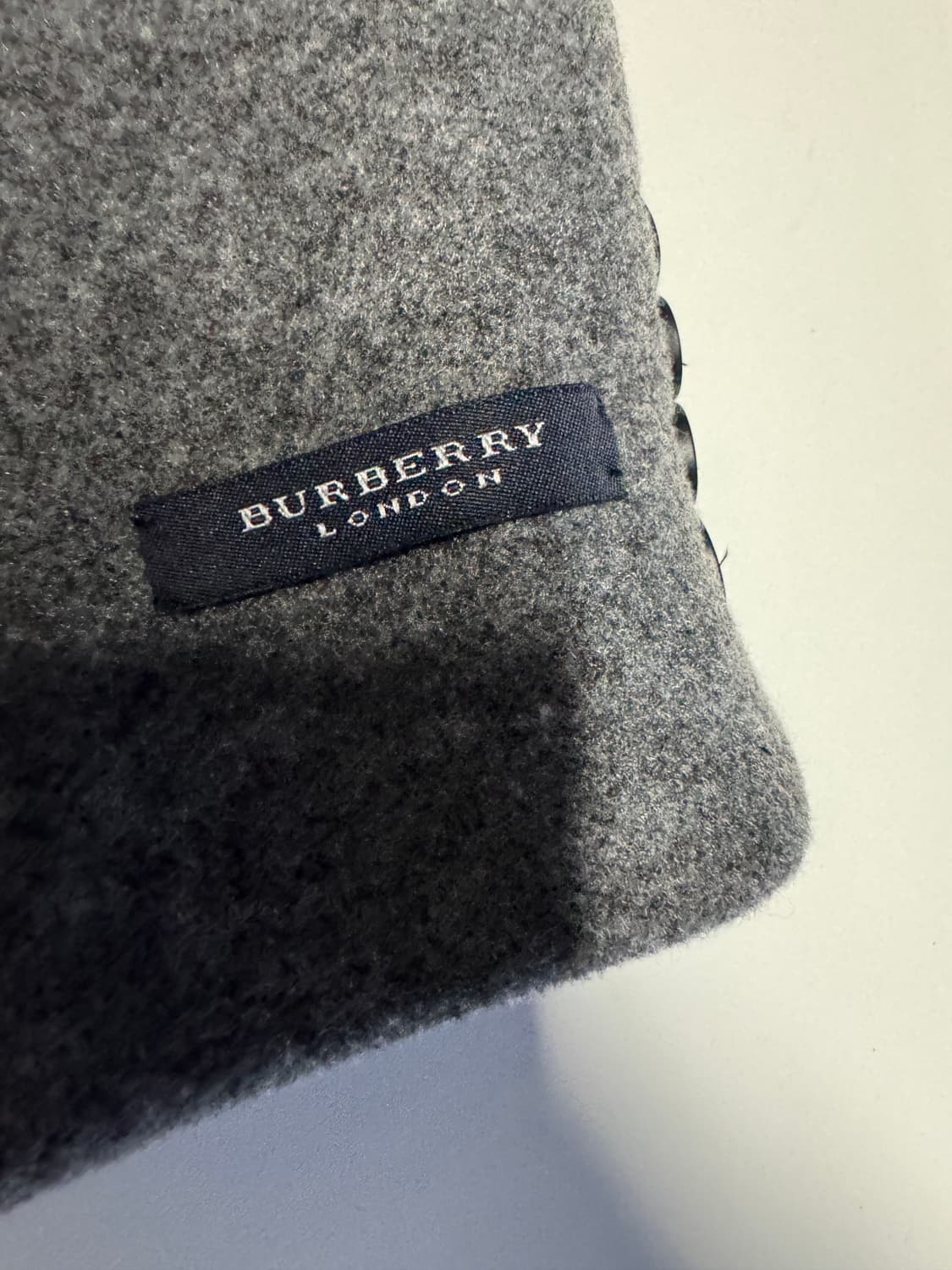 버버리 런던 코튼 미니멀 블레이저 자켓 M 상품이미지4