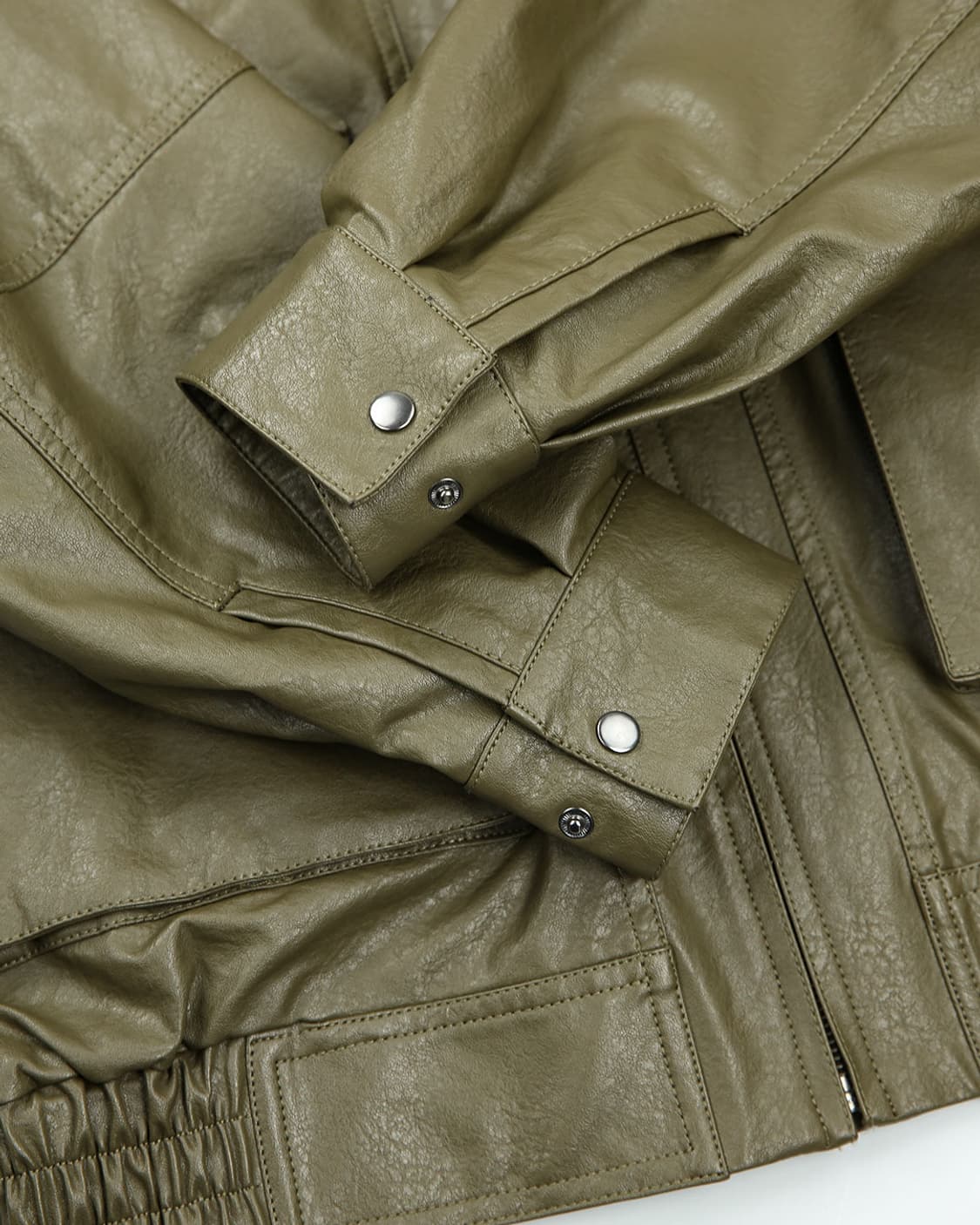 FREAK'S STORE Utility Leather Jacet 상품이미지9