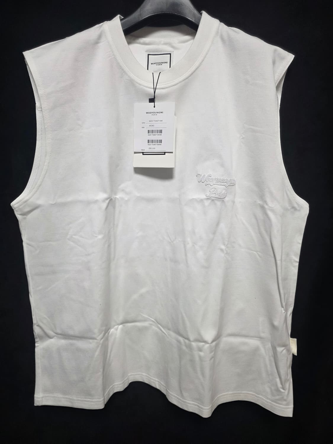 우영미 파리 나시 티셔츠 사이즈 46 상품이미지1