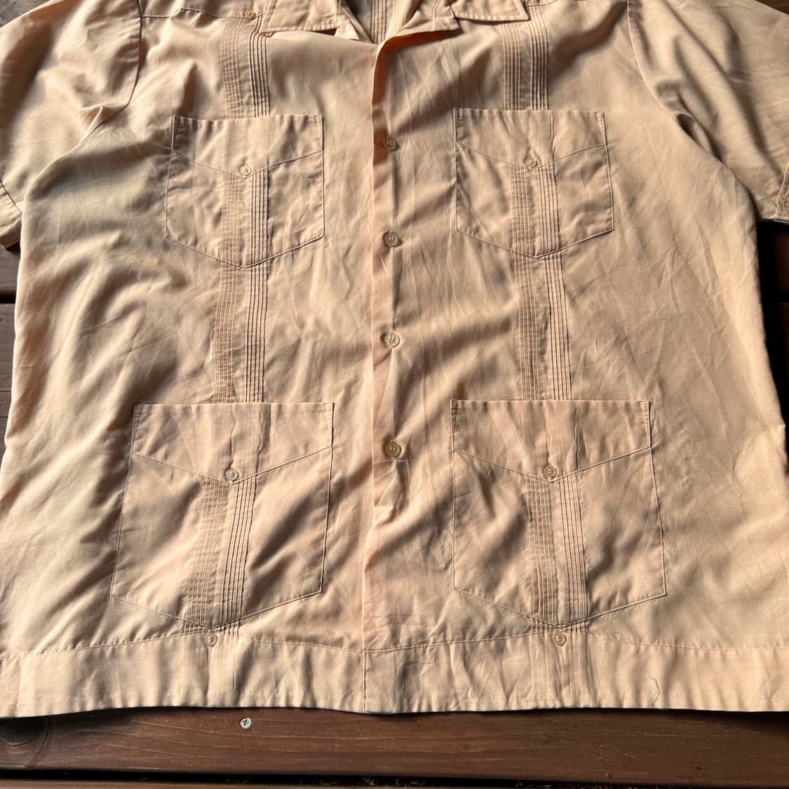 70s 빈티지 구아야베라 셔츠 (XL)  상품이미지3
