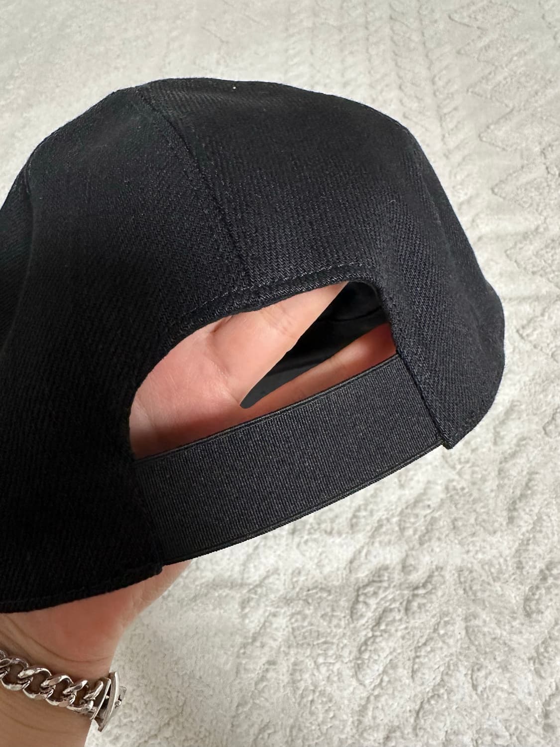 미우미우 클럽 볼캡 블랙 S 상품이미지2